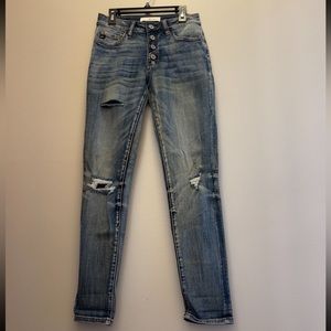 Kancan ripped jeans. Size 0/23